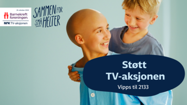 Plakat Tv-aksjonen 2024. Illustrasjon - Klikk for stort bilde